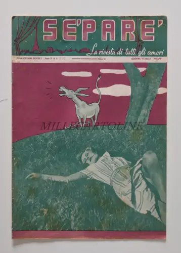 SE'PARE' - La Magazine di All Amori, Anno IV, Nr. 5 1948