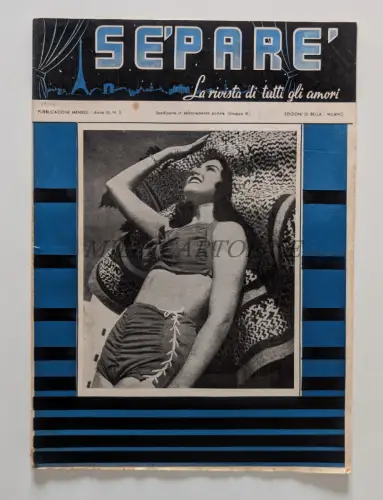 SE'PARE' - La Magazine di All Amori, Anno III, Nr. 5 1947