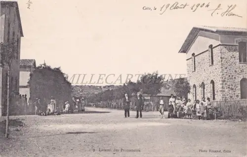 FRANKREICH - This, Sète, Lazaret des Protestants, Postkarte 1904