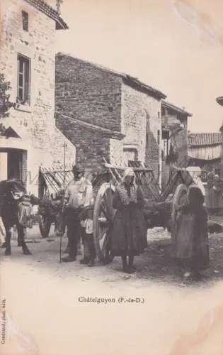 FRANKREICH - Chatelguyon, Ansicht, Postkarte