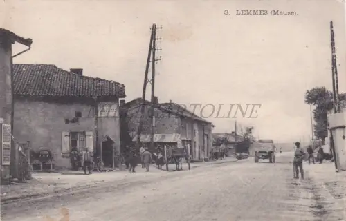 FRANKREICH - Lemmes, Semences Denaiffe, Street View, Postkarte