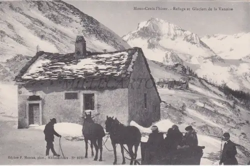 FRANKREICH - Vanoise, Refuge et Glaciers, Mont Cenis, Postkarte