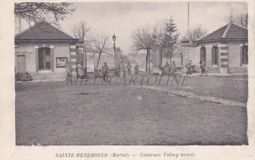 FRANKREICH - Sainte Manehould, Casernes Valmy, Postkarte