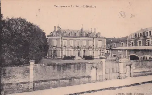 FRANKREICH - Tonnerre, La Sous-Préfecture, Postkarte