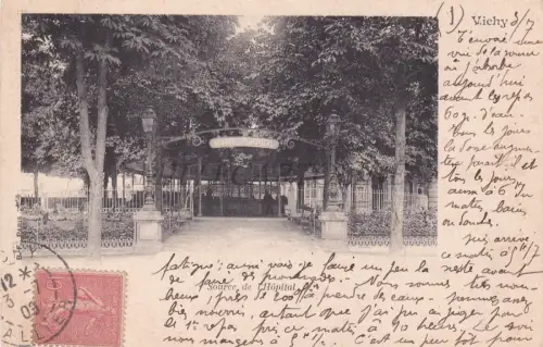 FRANKREICH - Vichy, Sorce de l'Hopital, Postkarte