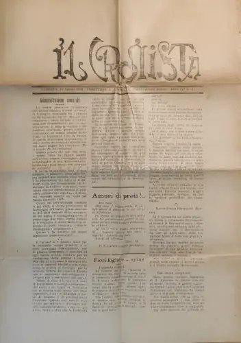 IL CHRONISTA CASERTA - Anno VII Nr. 5, 14. August 1904