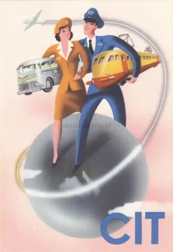 * WERBUNG - CIT Compagnia Italiana Turismo - Ed.Belga Bruxelles