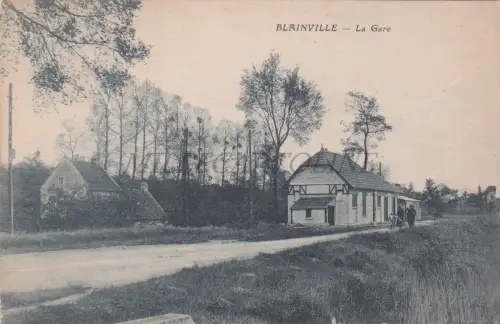 FRANKREICH - Blainville, La Gare, Postkarte