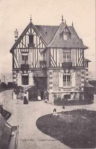 FRANKREICH - Cabourg, Chalet l'Alouette, Postkarte
