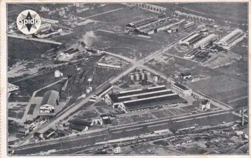 FRANKREICH - Gennevilliers, Lubrificanti Spido, Postkarte 1934