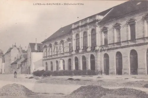 FRANKREICH - Lons le Saunier, Hotel de Ville, Postkarte