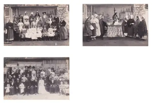 FRANKREICH - Clermont, 3 J. Hertog Fotopostkarten 1910/20