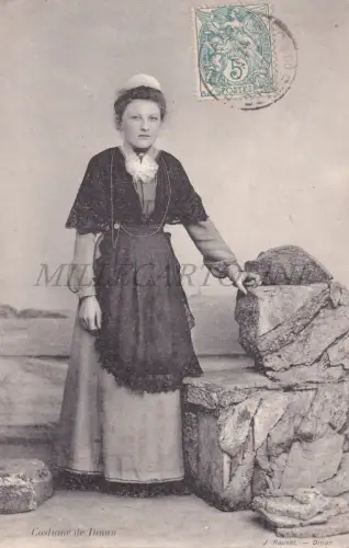 FRANKREICH - Dinan, Tracht, Postkarte 1907