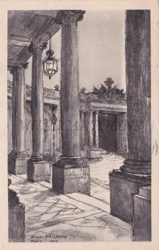 FRANKREICH - Nancy, Jacques Weismann, Postkarte 1941