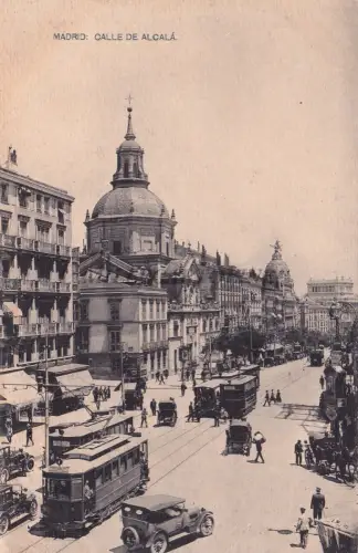 SPANIEN - Madrid - Calle de Alcala