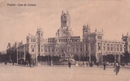 SPANIEN - Madrid - Casa de Correos 1927
