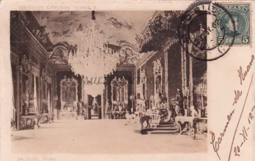 SPANIEN - Madrid - Salon del Trono 1902