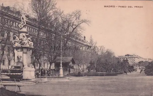 SPANIEN - Madrid - Paseo del Prado 1911