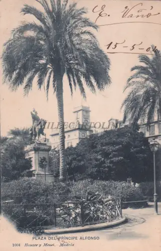 SPANIEN - Madrid - Plaza del Principe Alfonso 1904