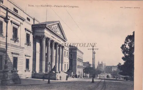 SPANIEN - Madrid - Palacio del Congreso