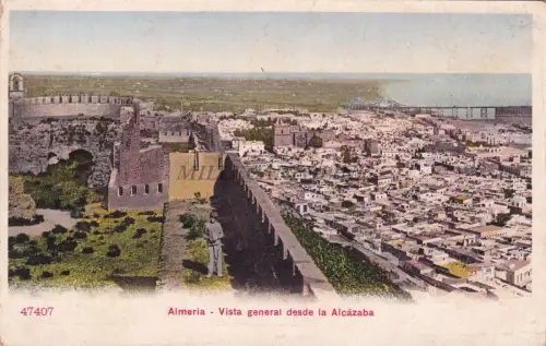 SPANIEN - Almeria - Gesamtansicht von der Alcazaba