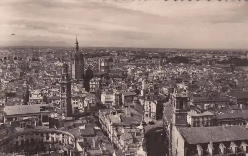 SPANIEN - Valencia - Teilansicht - Foto Postkarte