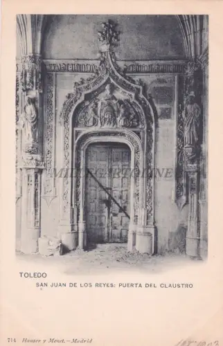 SPANIEN - Toledo - San Juan de los Reyes: Puerta del Claustro