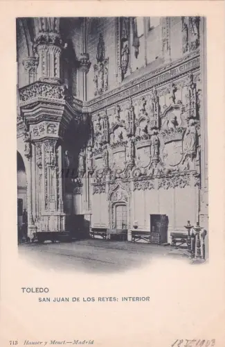 SPANIEN - Toledo - San Juan de los Reyes: Interieur