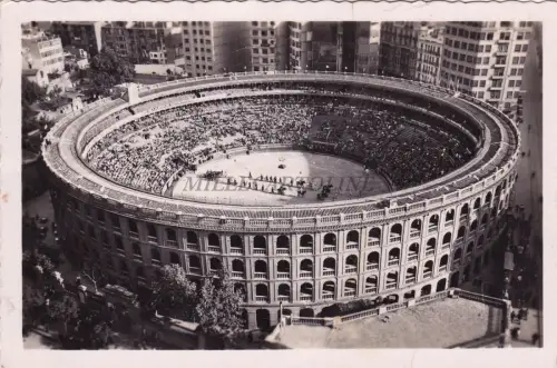 SPANIEN - Valencia - Plaza de Toros - Foto Postkarte 1957