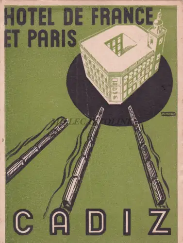SPANIEN - Cadiz - Hotel de France et Paris