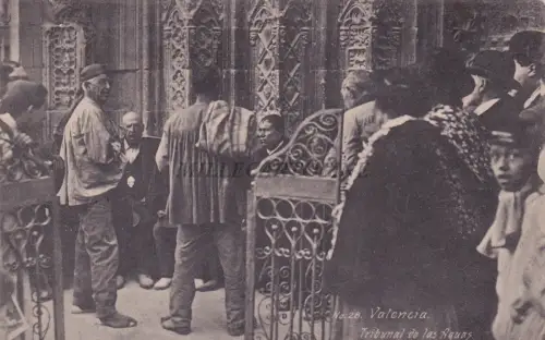 SPANIEN - Valencia - Tribunal de las Aguas 1914