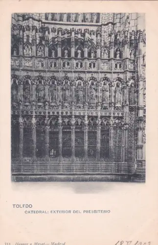 SPANIEN - Toledo - Kathedrale: Außenseite des Presbyteriums