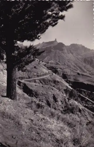 SPANIEN - Kanarische Inseln - Las Palmas - Cruz de Tejeda - Foto Postkarte