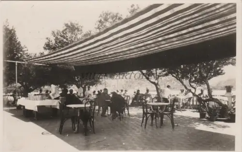 SPANIEN - Palma de Mallorca - Soller: Hotel Costa Brava, Terrasse - Foto Postkarte
