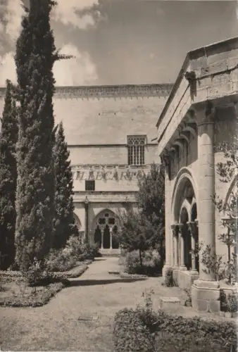 SPANIEN - Kloster Poblet - Kreuzgang und Palast von König Martin El Humano