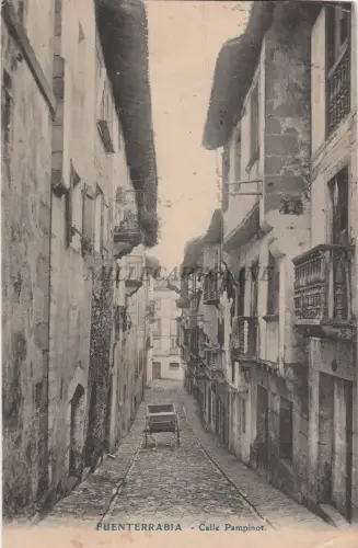 SPANIEN - Fuenterrabia - Calle Pampinot 1912