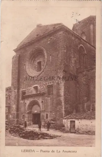 SPANIEN - Lerida - Puerta de La Anunciata