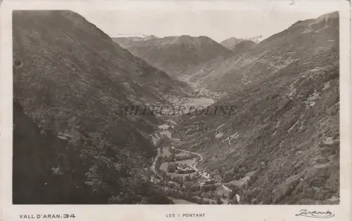 SPANIEN - Vall D'Aran - Les I Pontant - Foto Postkarte Zerkowitz