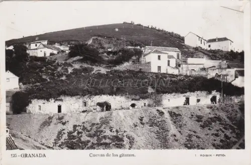 SPANIEN - Granada - Cuevas de los Gitanos - Foto Postkarte