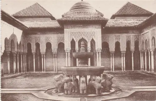 SPANIEN - Granada - Alhambra - Fuente de los Leones