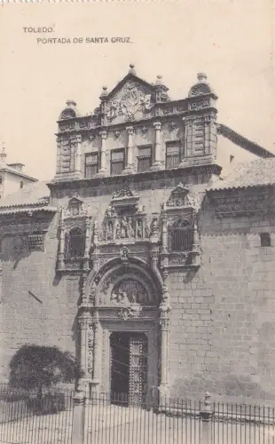 SPANIEN - Toledo - Portada de Santa Cruz
