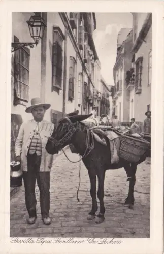 SPANIEN - Sevilla - Typos Sevillanos, Un Lechero