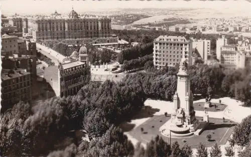 SPANIEN - Madrid - Vista Parcial - Foto Postkarte
