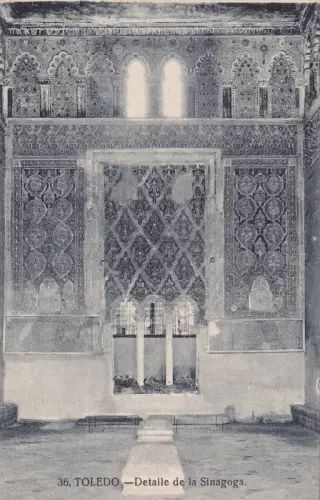SPANIEN - Toledo - Detail der Synagoge