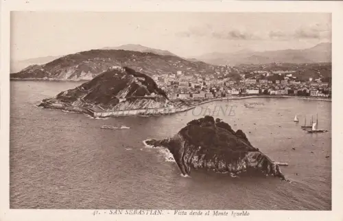 SPANIEN - San Sebastian - Blick vom Monte Igueldo