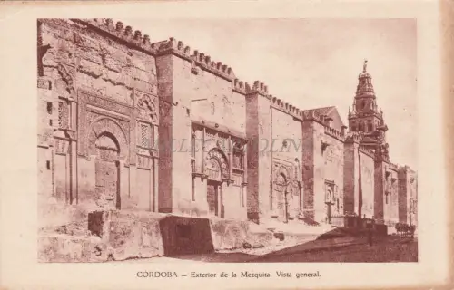SPANIEN - Cordoba - Außenansicht der Moschee, Übersicht