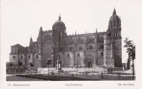 SPANIEN - Salamanca - La Catedral - Foto Postkarte