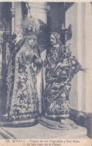 SPANIEN - Sevilla - Virgen de las Angustias y San Juan