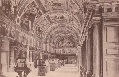 SPANIEN - El Escorial - La Biblioteca