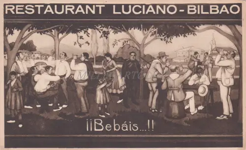 SPANIEN - Bilbao, Restaurant Luciano, !!Babàis...!!